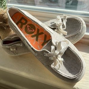 Roxy Boat Shoes LIKE NEW Barely worn